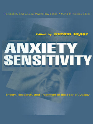 cover image of Anxiety Sensitivity